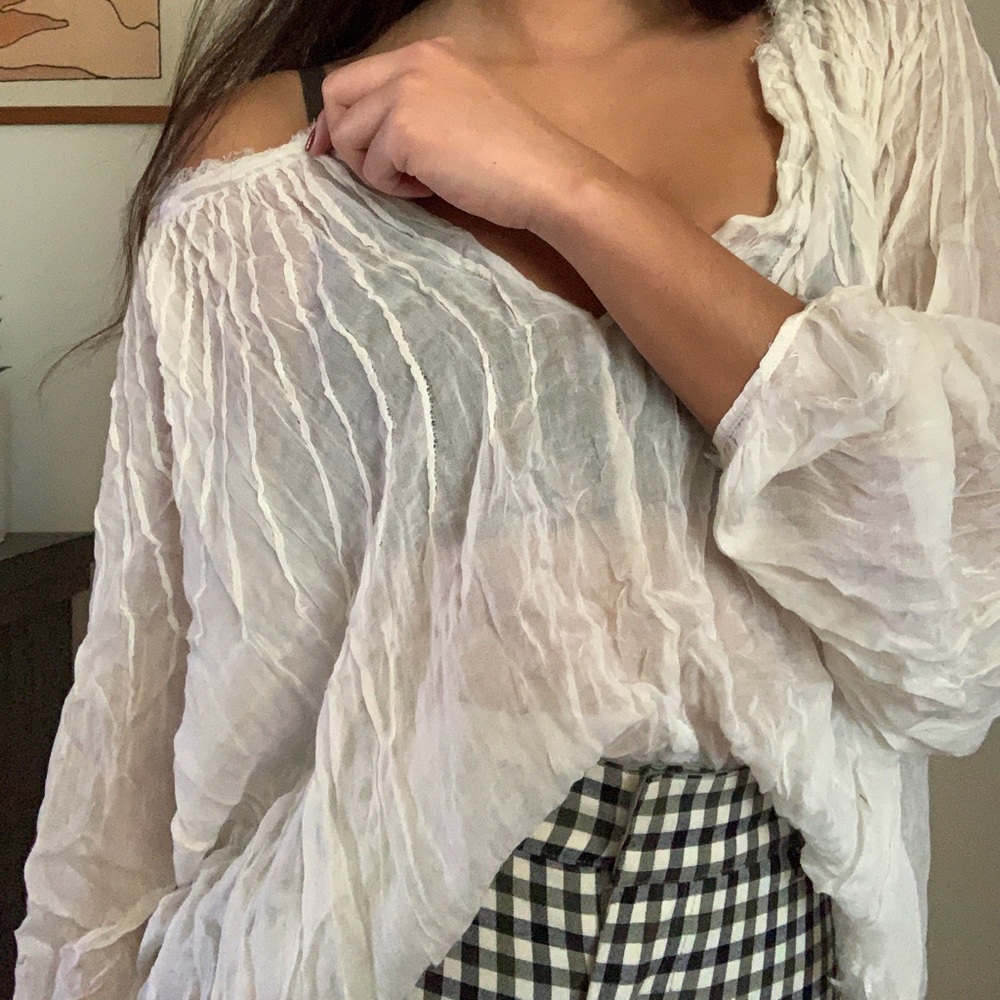 Sheer Blouse //